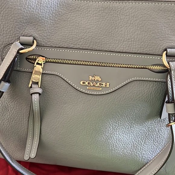 Grey coach satchel - Picture 2 of 8